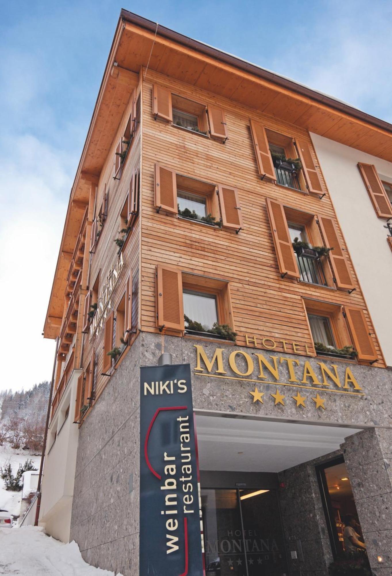 سانكت أنتون ام ارلبرغ Hotel Montana المظهر الخارجي الصورة